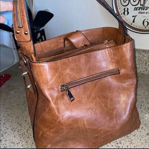 Cute brown handbag